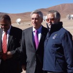 Delegación de CONICYT participa en la inauguración de ALMA