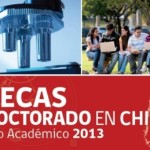 Se inicia convocatoria de postulantes Becas para estudios de Doctorado en Chile, año académico 2013