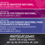 Se extiende plazo de postulación a Becas Magíster y Doctorado en Chile