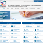 Becas CONICYT presenta su nuevo sitio web