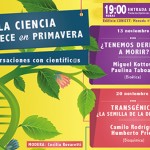 CONICYT invita a “La Ciencia Florece en Primavera”: conversaciones con científicos