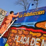 Mural que une arte y ciencia es inaugurado en Ñuñoa