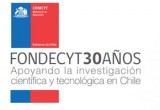 Brochure Fondecyt 30 Años