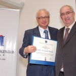 Investigador Fondecyt recibió el Premio “Medalla de Oro 2012” del Instituto de Ingenieros de Chile