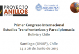 Primer Congreso de Estudios Transfronterizos