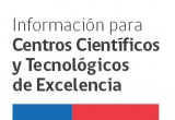 Comunicación a Centros Científicos y Tecnológicos de Excelencia