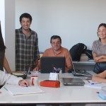 Investigadores del CIHDE aprenden de arqueólogo argentino la metodología para entender a antiguos habitantes del desierto