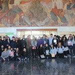 CITYP acompaña a alumnos de Los Andes a conocer mural de la ex Estación de Ferrocarriles