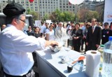 Helados de nitrógeno líquido y un simulador sísmico son parte de la feria 