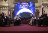 Presidente de CONICYT participa de la ceremonia de bienvenida al IV Congreso del Futuro