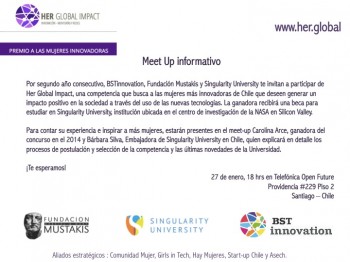 Invitacion a meet up informativo