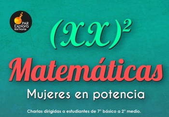 Participa en las charlas “Matemáticas: Mujeres en potencia”